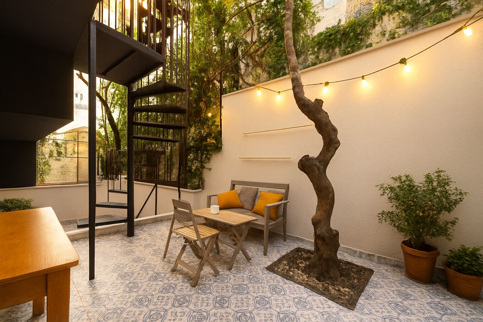 객실에서 보이는 전망