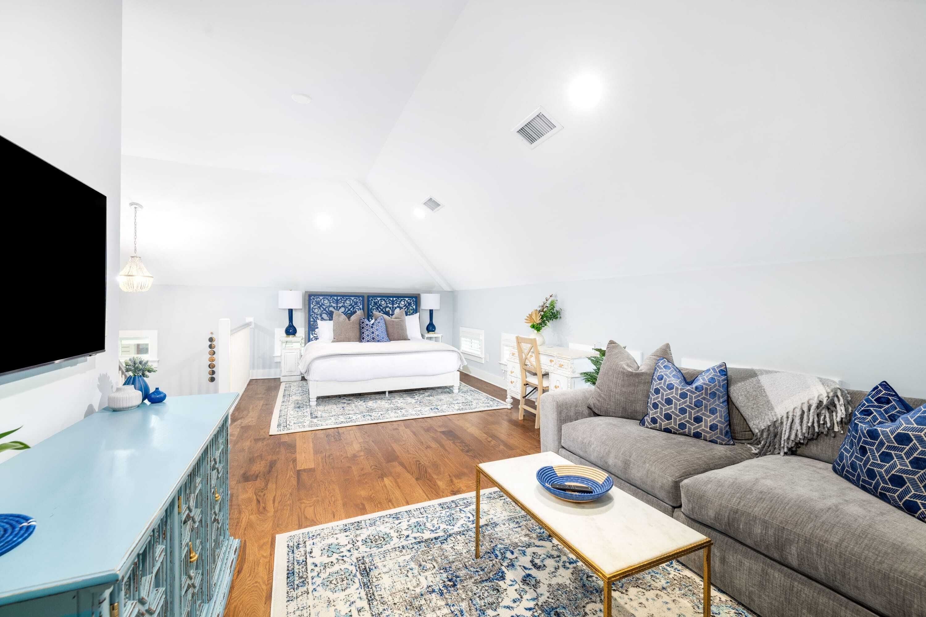 Smart TV, videogames, aparelho de som, escritórios