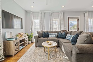 Smart TV, video games, stereo, offices