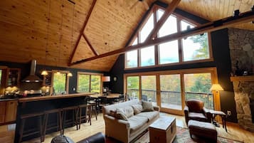 Smart TV, fireplace, video games, Netflix
