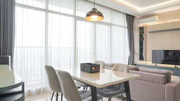 Appartement Deluxe | Coin séjour