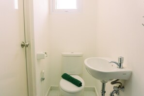 Bathroom - Cozy And Simply Look Studio Room At Aeropolis Residence 3 Apartment (Tangerang)