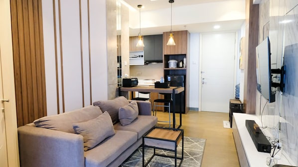 Appartement Deluxe | Coin séjour