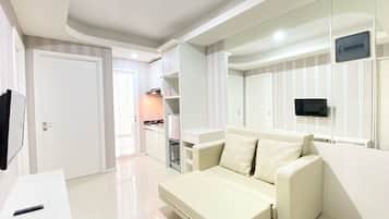 ดีลักซ์อพาร์ทเมนท์ | บริเวณนั่งเล่น