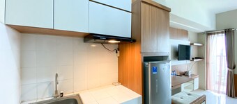 Full Furnished With Simply Look Studio Room Mont Blanc Bekasi Apartment