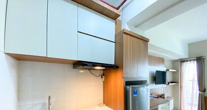 Full Furnished With Simply Look Studio Room Mont Blanc Bekasi Apartment