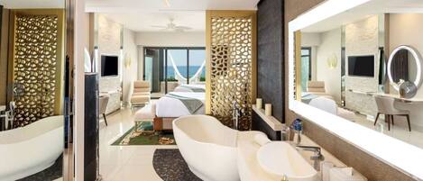 Shower, soap, shampoo