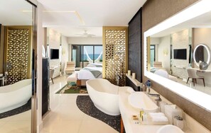 Shower, soap, shampoo