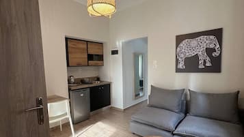 Apartamento Signature, 1 cama doble | Cocina privada | Frigorífico grande y isla de cocina