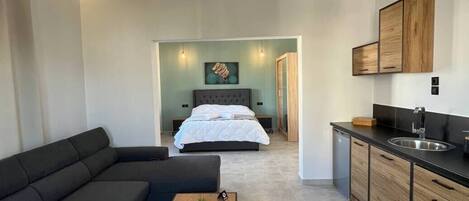 Departamento superior, 1 habitación | 1 habitación, ropa de cama hipoalergénica y wifi gratis