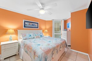 1 bedroom, iron/ironing board, travel crib, free WiFi