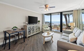 Smart TV, DVD player, books