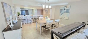 Appartement, 3 chambres | Restauration