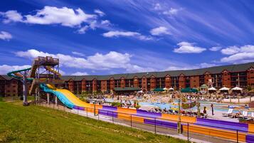 Indoor pool, outdoor pool