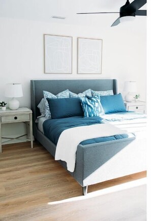 3 bedrooms, desk, travel cot, free WiFi