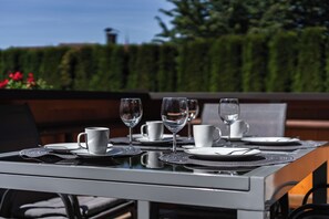 Outdoor dining - Spend  your dream holidays in your own house in Seefeld  (Seefeld in Tirol)