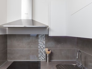 Leilighet | Eget kjøkken | Mikrobølgeovn, ovn, kokeplater og oppvaskmaskin