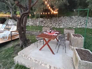 Dining - Apartments Baldo - Two Bedroom Apartment With Sea View (Dubrovacko Primorje)
