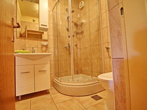 Apartment | Bathroom | Hair dryer - Apartments Sea Line - Two Bedroom Apartment With Terrace and Sea View (Blato)