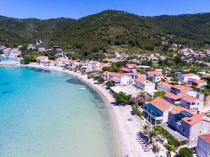 Apartment | Pool - Apartment Dalmatin Zuljana - Two-bedroom Apartment 1 (Ston)