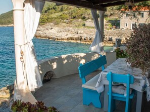 House | Exterior - Holiday Home Luna - Two Bedroom Holiday Home With Sea View (Korcula)