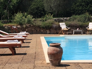 House | Pool | Indoor pool, outdoor pool - Orte Villa for 8 With Parking (Orte)