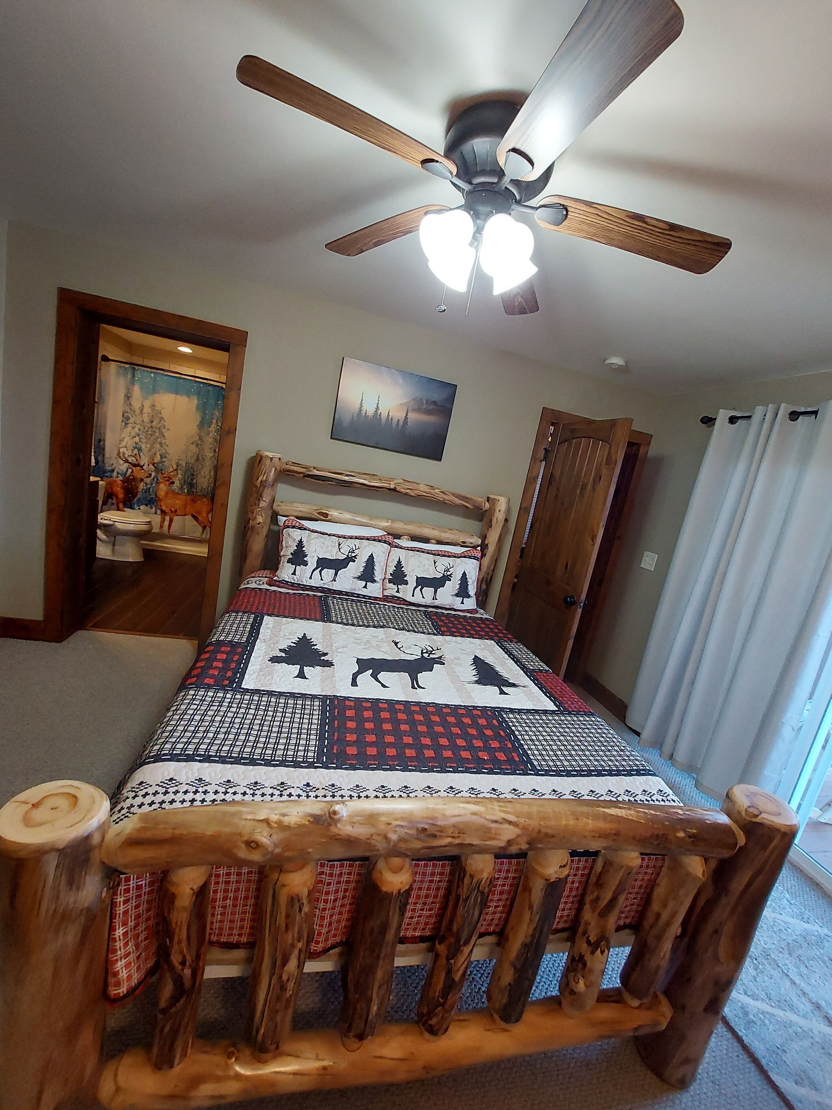 1 dormitorio, tabla de planchar con plancha, wifi gratis y ropa de cama