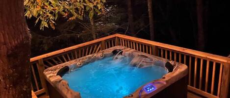 Idromassaggio all'aperto