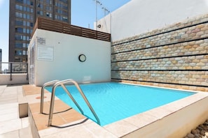 Basic Studio, 1 King Bed | Pool | A heated pool