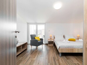 1 bedroom, iron/ironing board - Fancy Apartments Dream - Comfort One Bedroom Apartment With Balcony and Sea View (Smokvica)