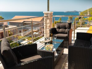 View from property - Fancy Apartments Dream - Comfort One Bedroom Apartment With Balcony and Sea View (Smokvica)