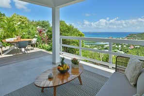 Outdoor dining - Villa Vogue (5 bedrooms) (Saint Barthélemy)