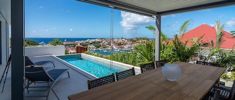 Una piscina climatizada