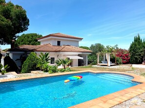Seasonal outdoor pool - Villa Pinos Malaga (Alhaurin de la Torre)