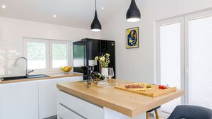 Villa | Private kitchen - Villa Tranquility Nest Beniva - Three-bedroom Villa With Swimming Pool and Partial Sea View (Dubrovnik)