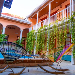Terrace/patio - Hotel Casa Alma (Cartagena)