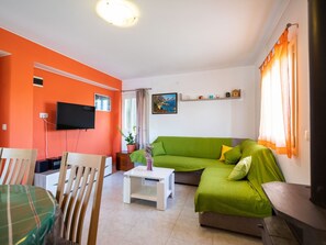 Casa | Área de sala de estar | Chimenea y reproductor de DVD 