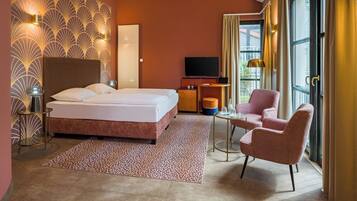 Habitación estándar doble | 1 dormitorio, sistema de insonorización, wifi gratis y ropa de cama