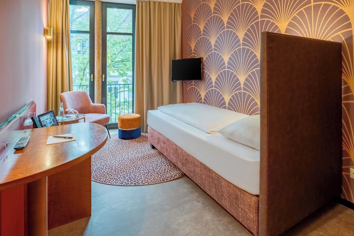 Standaard eenpersoonskamer | 1 slaapkamer, geluiddichte muren, gratis wifi, beddengoed