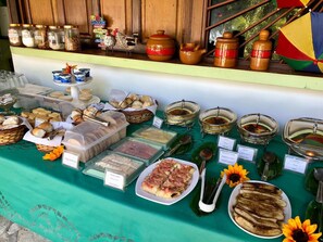 Gratis frukostbuffé varje dag 