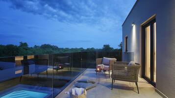 Villa | Pool | Innenpool, Außenpool