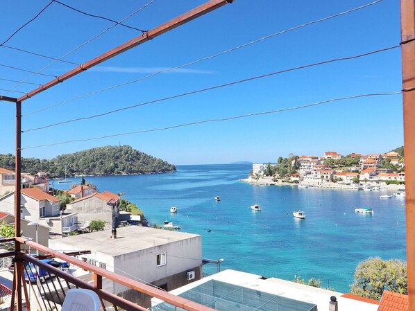 Apartment | View from property - Apartments Peselj-one Bedroom Apartment With Balcony and Sea View (Smokvica)