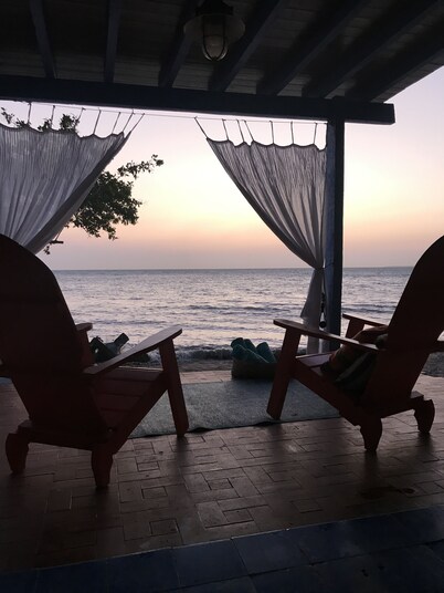 Private Beach front house