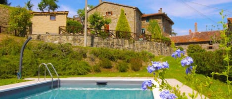 Indoor pool, outdoor pool