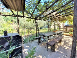 House | Balcony - Holiday Home in Tuscany Near Lucca (Pescaglia)