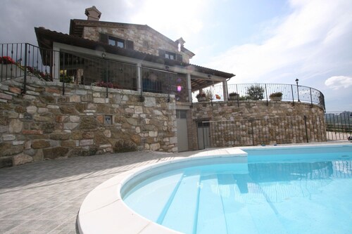 Serene Living in a Stone Villa in Marche