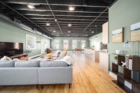 Living area. Richmond No. 267 Boutique Loft Apartment