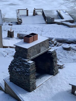 Enceinte de l’hébergement