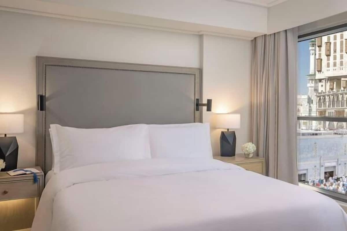 Premium bedding, down duvets, memory-foam beds, minibar