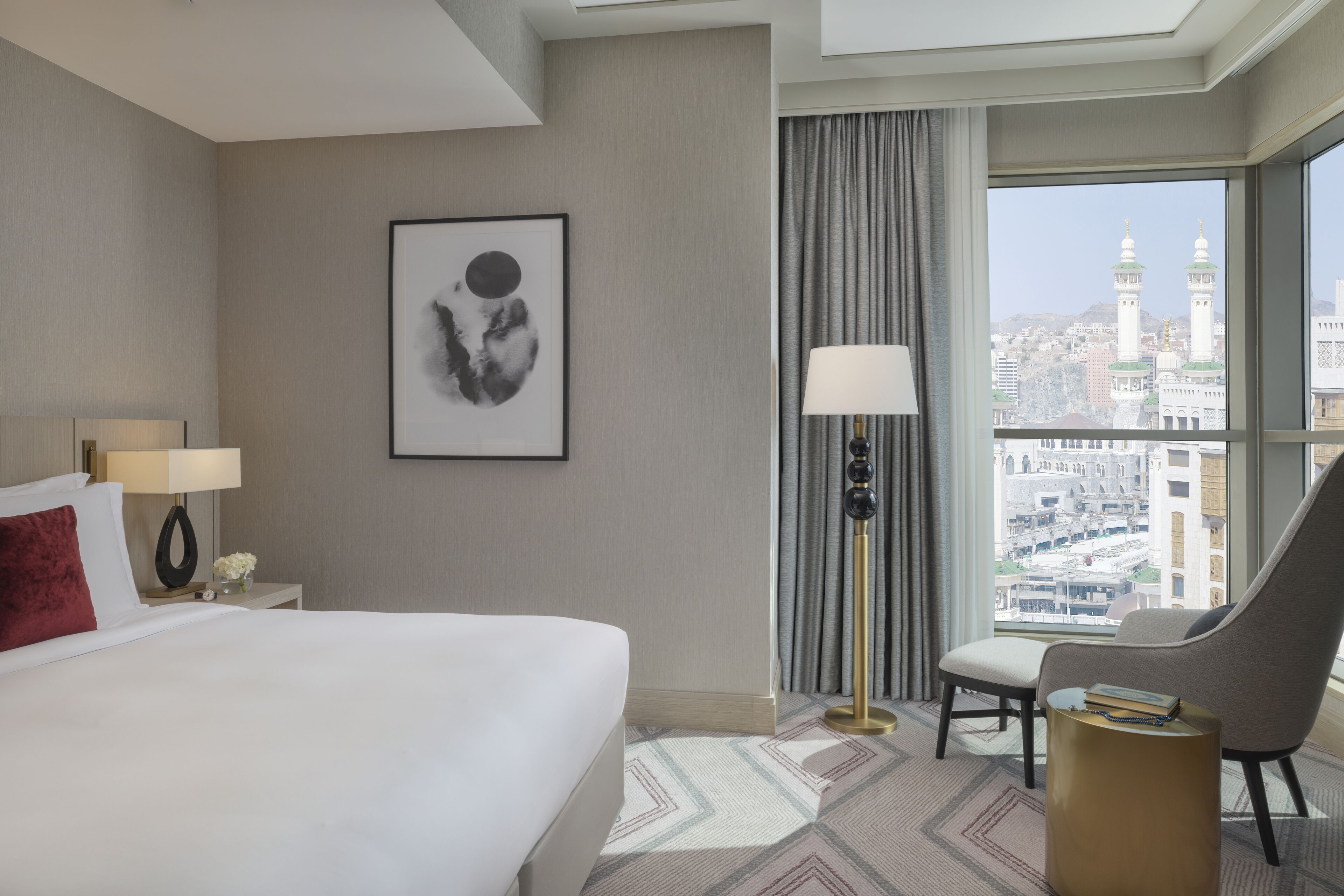 Deluxe suite, 1 slaapkamer (Partial Haram View, East Towers) | Kameruitzicht